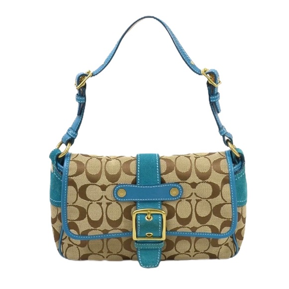 Coach Handbags - Coach Signature Shoulder Bag